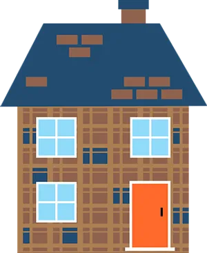 Pixel Art Style House