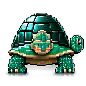 Pixel Art Turtle Icon PNG 06242024 PNG