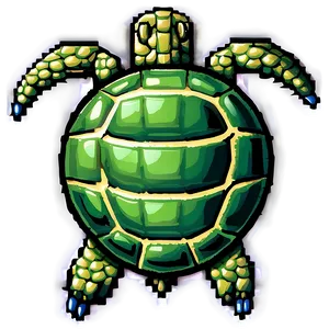 Pixel Art Turtle Icon PNG Hkq PNG