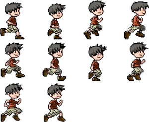 Pixel_ Character_ Sprite_ Sheet PNG
