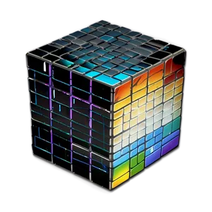 Pixel Cube PNG Crn63