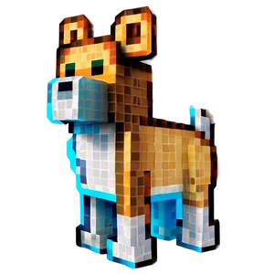 Pixel Dog Minecraft Png Yoy55 PNG image