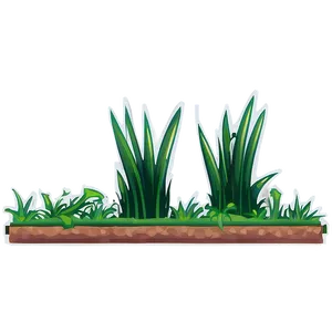 Pixel Grass Patch PNG Ycl