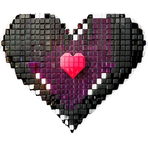 Pixel Heart Logo Png 05252024 PNG image