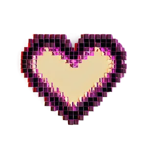 Pixel Heart Sketch Png Lhc PNG image