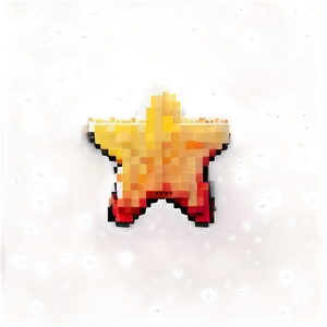 Pixel Star Background PNG Wyq