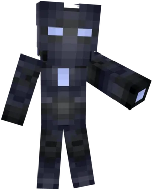 Pixelated Character With Helmet PNG