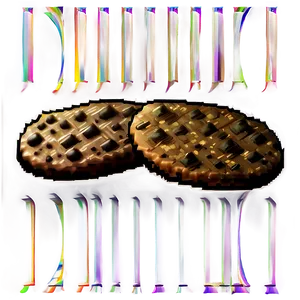 Pixelated Chocolate Cookie PNG 06242024