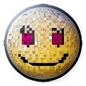 Pixelated Emoji Smiley PNG Krh