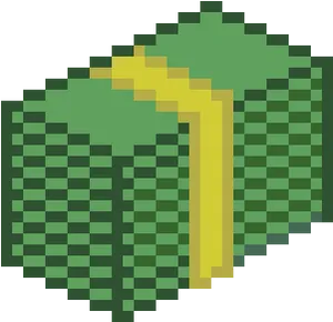 Pixelated Money Bags PNG image