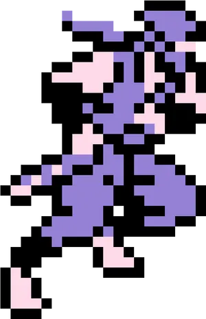 Pixelated Ninja Character