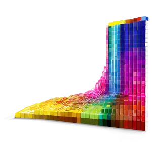 Pixelated Rainbow PNG Ciq36 PNG