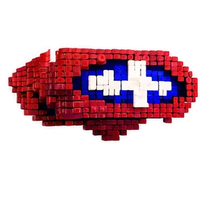 Pixelated Superhero Logo PNG Ksu1 PNG