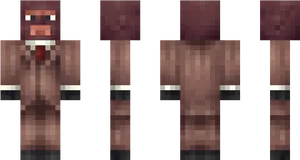 Pixelated T F2 Spy Character PNG image