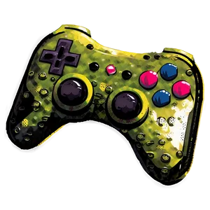 Pixelated Video Game Controller Png 27 PNG image