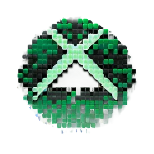 Pixelated Xbox Logo Png Puk PNG image