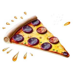 Pizza And Soda Emoji PNG Kwg