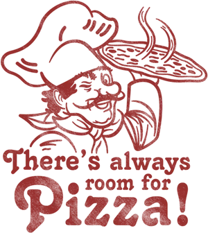 Pizza Chef Room For Pizza PNG image