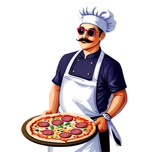 Pizza Chef Vector Illustration PNG 51 PNG