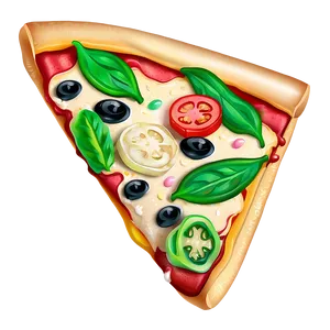 Pizza Slice Vector Icon PNG Vil23 PNG