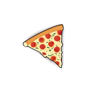 Pizza Vector Silhouette PNG Fmg55