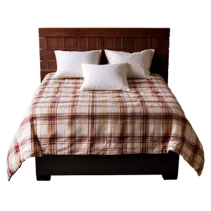 Plaid Bed Sheet PNG 06272024