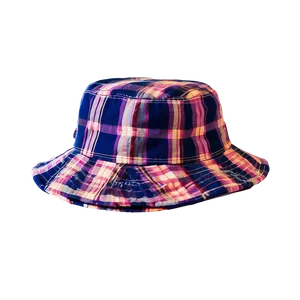 Plaid Bucket Hat Png Mbv PNG image