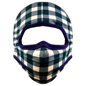 Plaid Facemask Png 06282024 PNG image