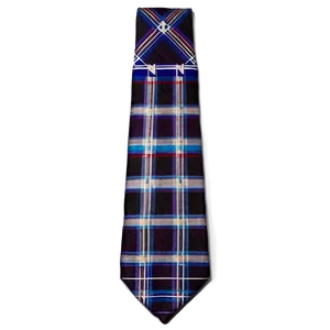 Plaid Necktie PNG Rfp