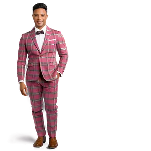Plaid Suit PNG 05242024 PNG