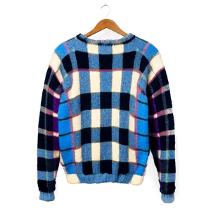 Plaid Sweater Pattern PNG 25
