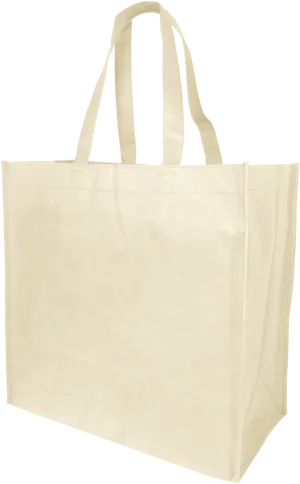 Plain Canvas Tote Bag PNG