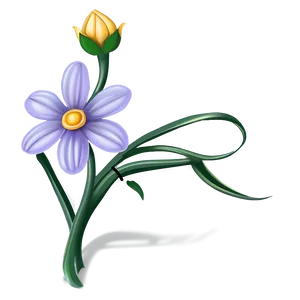 Plain Flower Drawing PNG 06202024 PNG