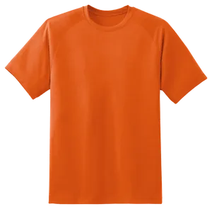 Plain Orange T Shirt PNG image