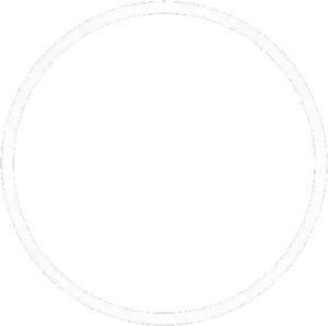 Plain White Circle Graphic PNG image
