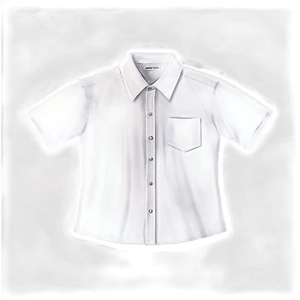 Plain White Shirt Png 05252024 PNG image