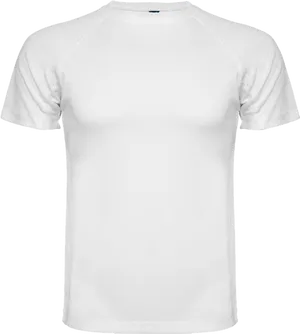 Plain White T Shirt Mockup PNG image