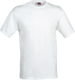 Plain White T Shirt Product Image PNG image