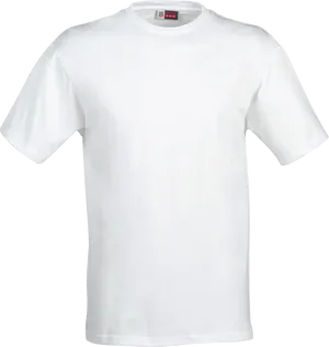 Plain White T Shirt Product Photo PNG image