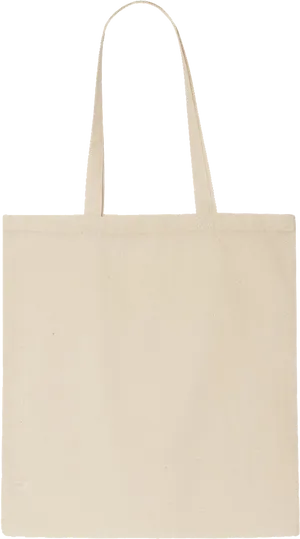 Plain White Tote Bag Black Background PNG image