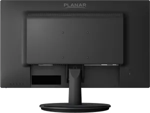 Planar Monitor Rear View PNG image