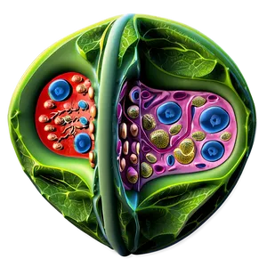 Plant Cell Detailed Structure Png Ums79 PNG image