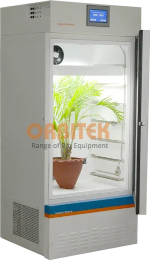 Plant Growth Chamberwith Palm Seedling