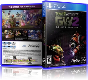 Plantsvs Zombies G W2 Deluxe Edition P S4 Cover PNG image