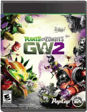 Plantsvs Zombies G W2 Game Cover PNG image