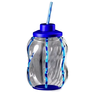 Plastic Bottle With Straw Png 05252024 PNG image