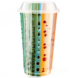 Plastic Cup For Bubble Tea PNG 36 PNG
