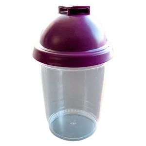 Plastic Cup With Dome Lid PNG 06132024 PNG