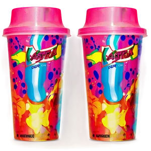 Plastic Cup With Logo PNG 19
