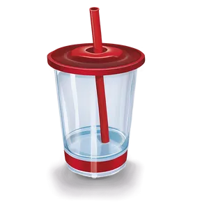 Plastic Cup With Straw Png Ewx PNG image